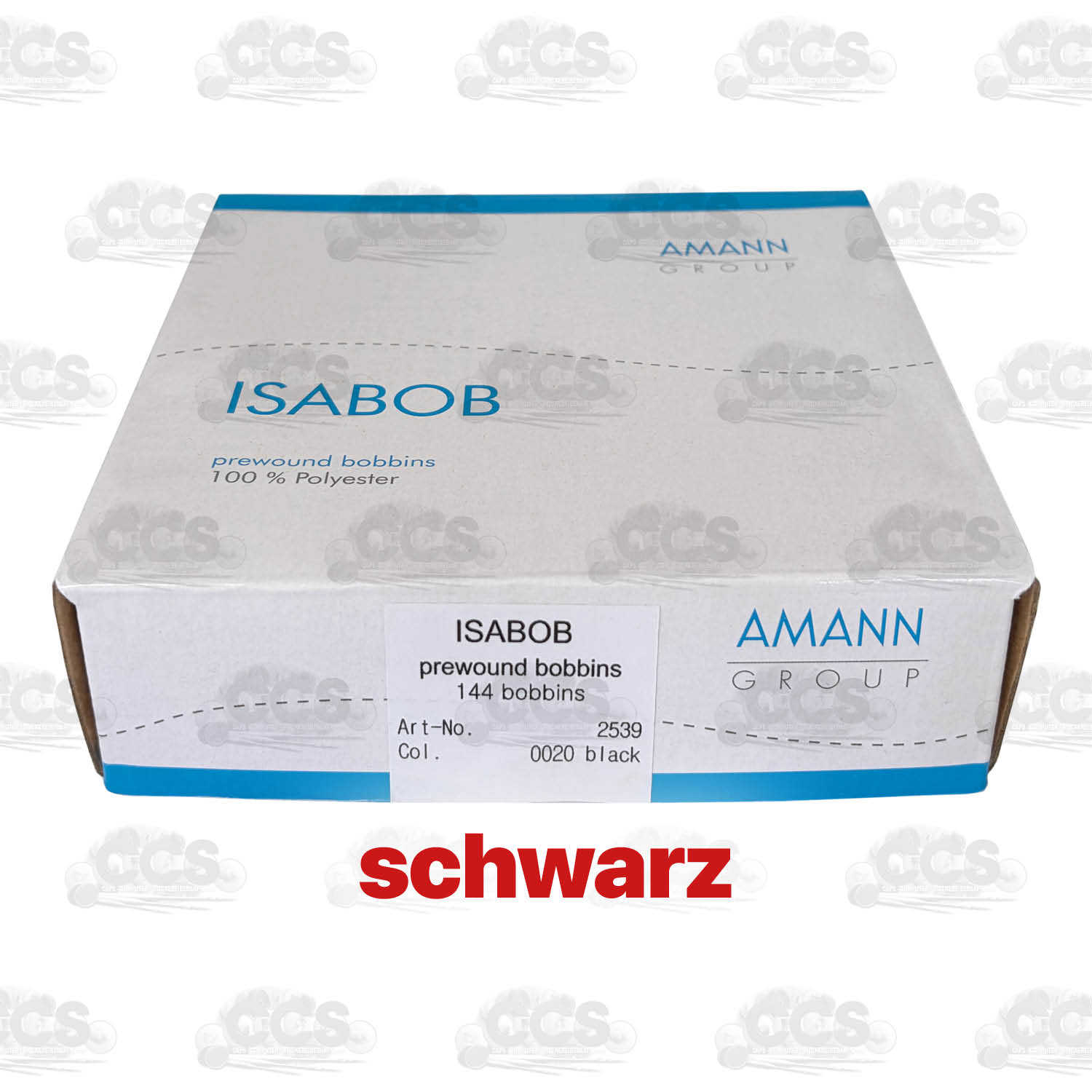 Amann Bobbins 144 vorgespulte Unterfaden-Spulen Stickgarn