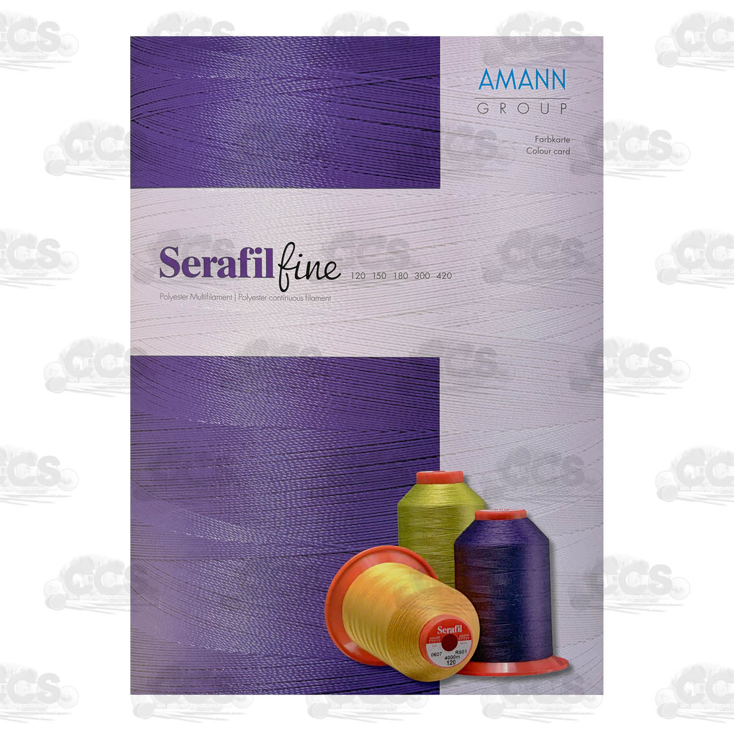 Amann Serafil Farbkarte