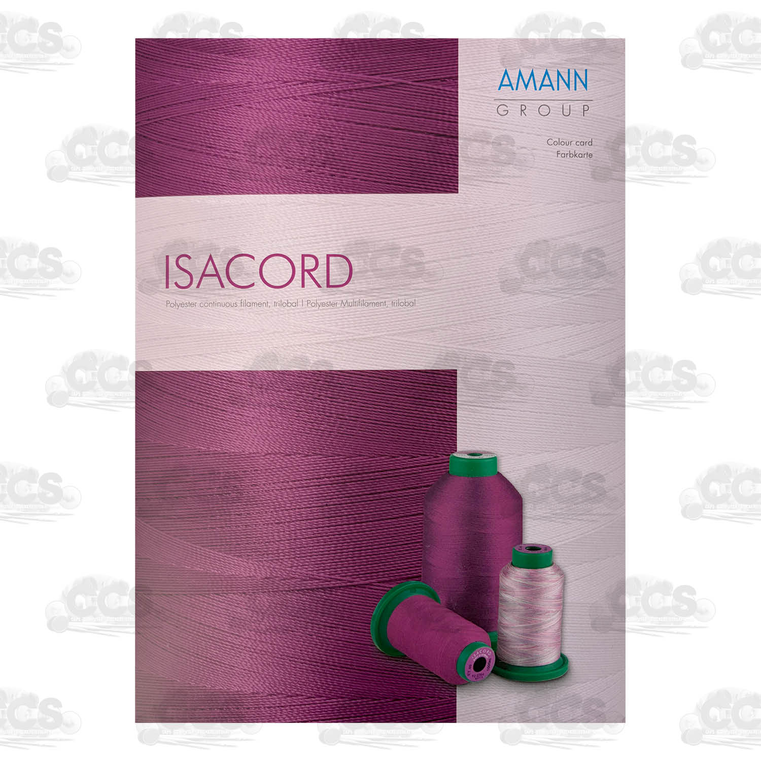 Amann Isacord Farbkarte Stickgarn