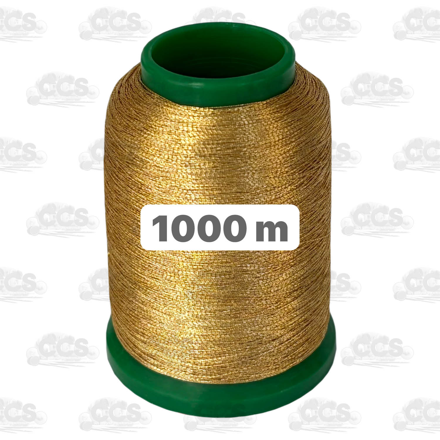 Amann Isamet Stickgarn gold 1000m Stärke 40