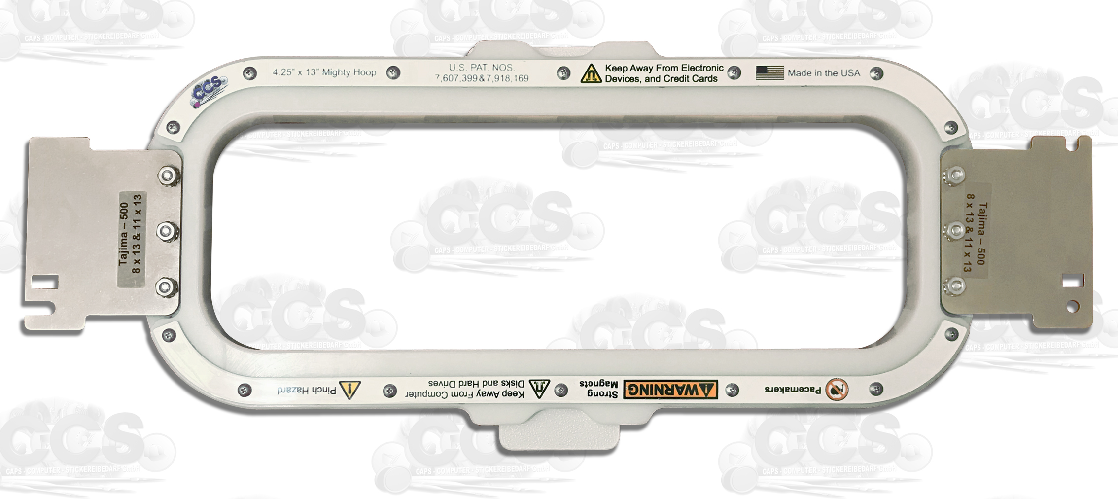MightyHoop - Rahmen 330x108mm (13x4,25") Rückenrahmen