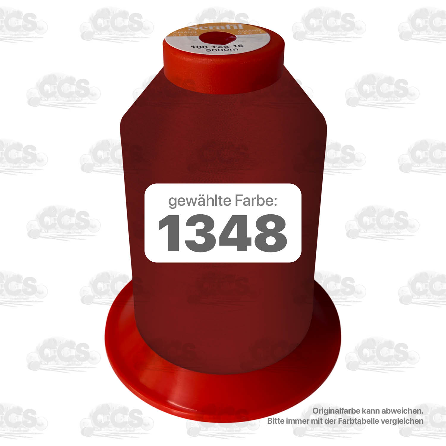 Amann Serafil Stickgarn 5000m Stärke 180 (120/2)